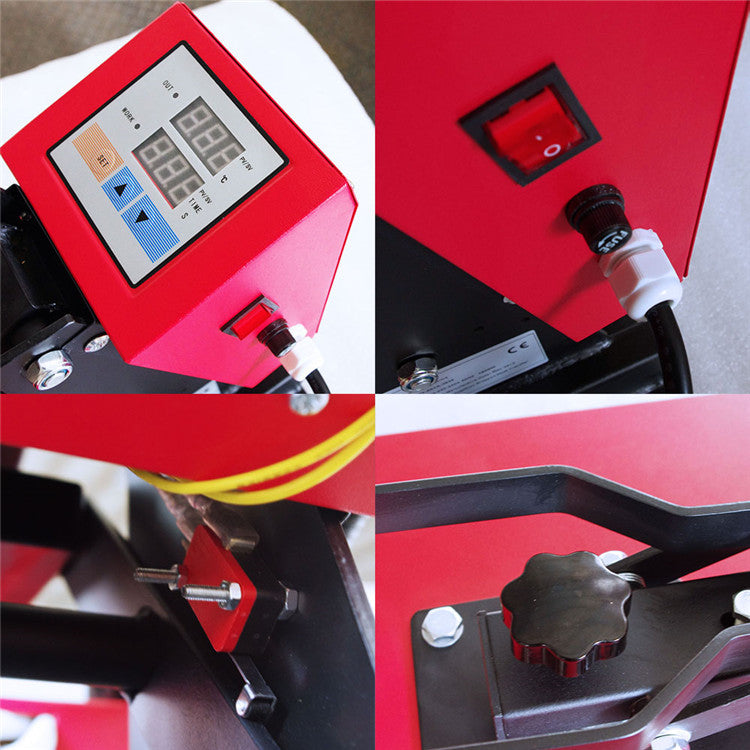 38*38cm European High pressure heat press machine