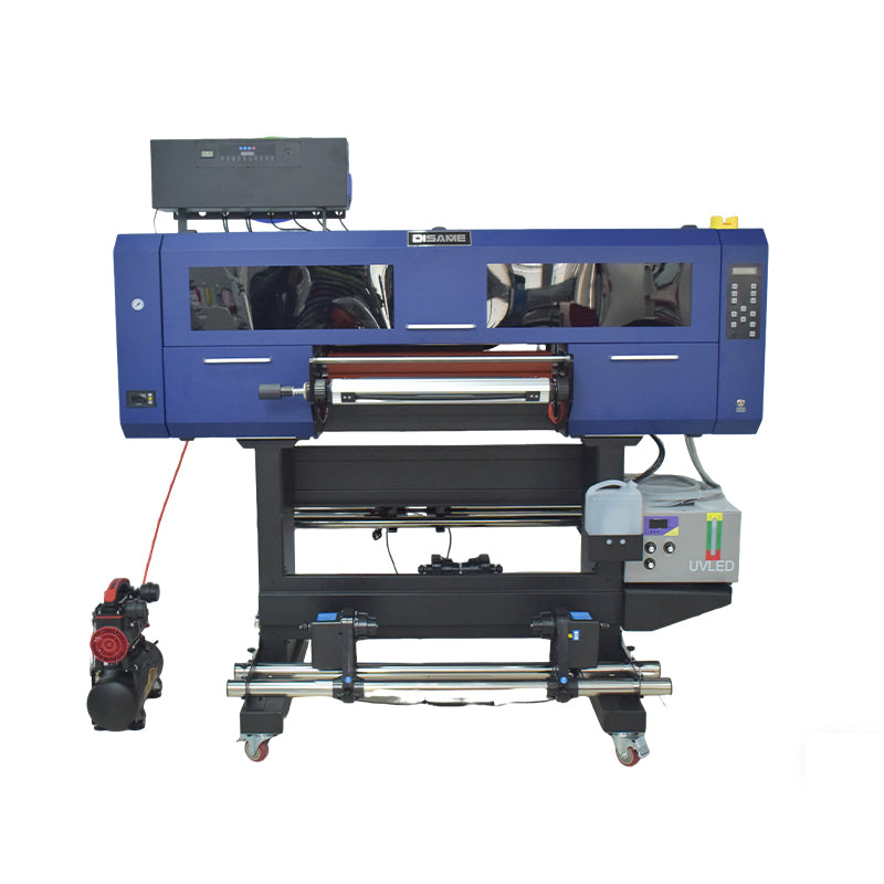 60cm UV DTF Printer crystal label ptinting Multicolor 3D Printing factory price