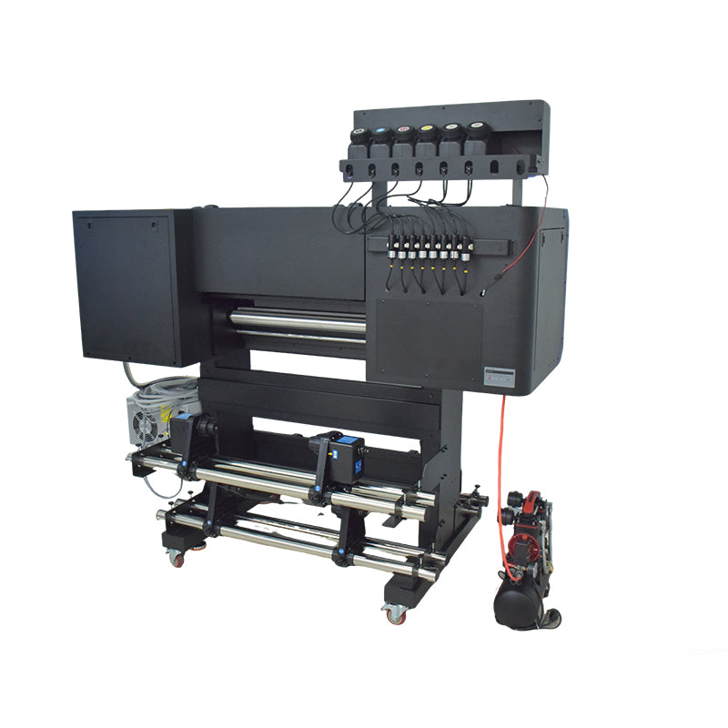 60cm UV DTF Printer crystal label ptinting Multicolor 3D Printing factory price