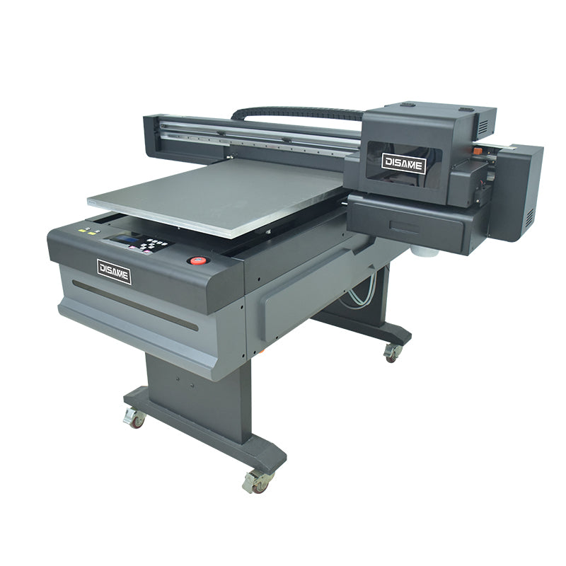A1 UV Flatbed Printer with visual positioning wood glass plastic Printing