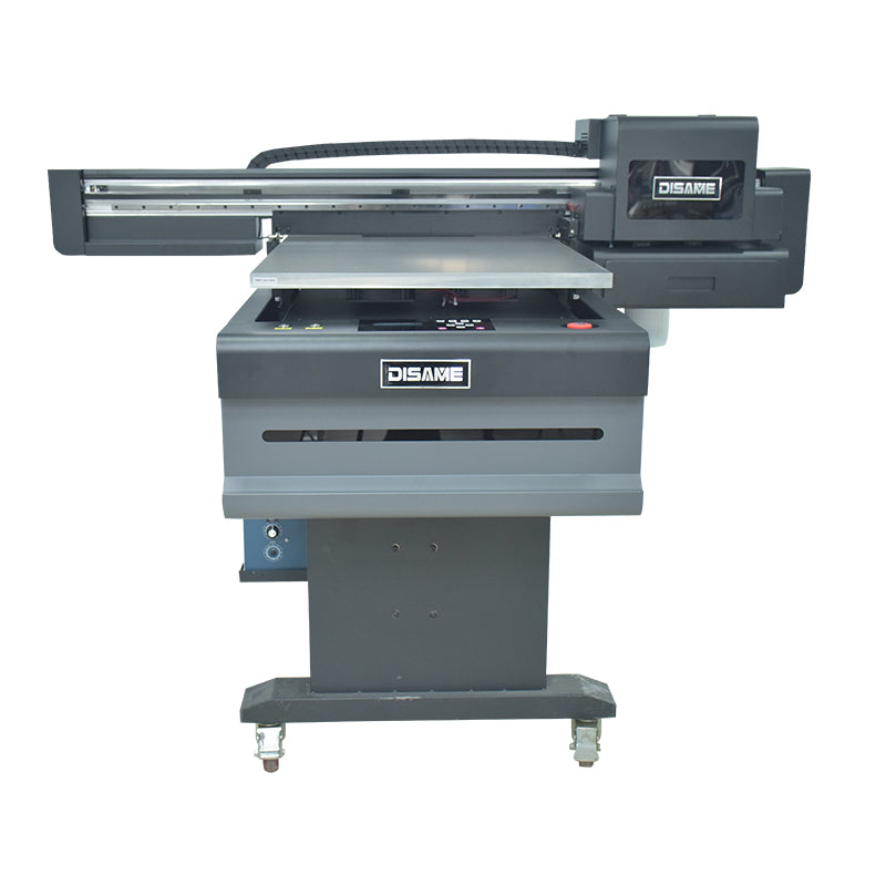 A1 UV Flatbed Printer with visual positioning wood glass plastic Printing