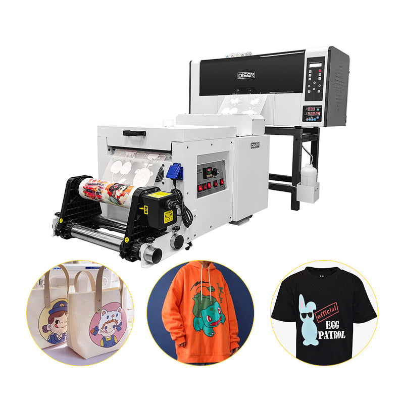 Factory A3 DTF Printer with 2pcs i1600/XP600 print head for tshirt printing