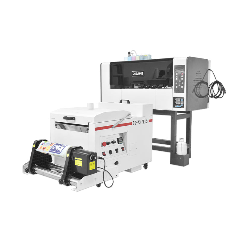 Factory A3 DTF Printer with 2pcs i1600/XP600 print head for tshirt printing
