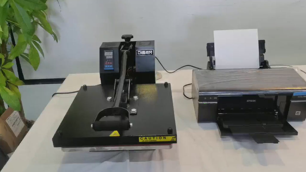 38*38cm Plain heat press machine for t-shirt